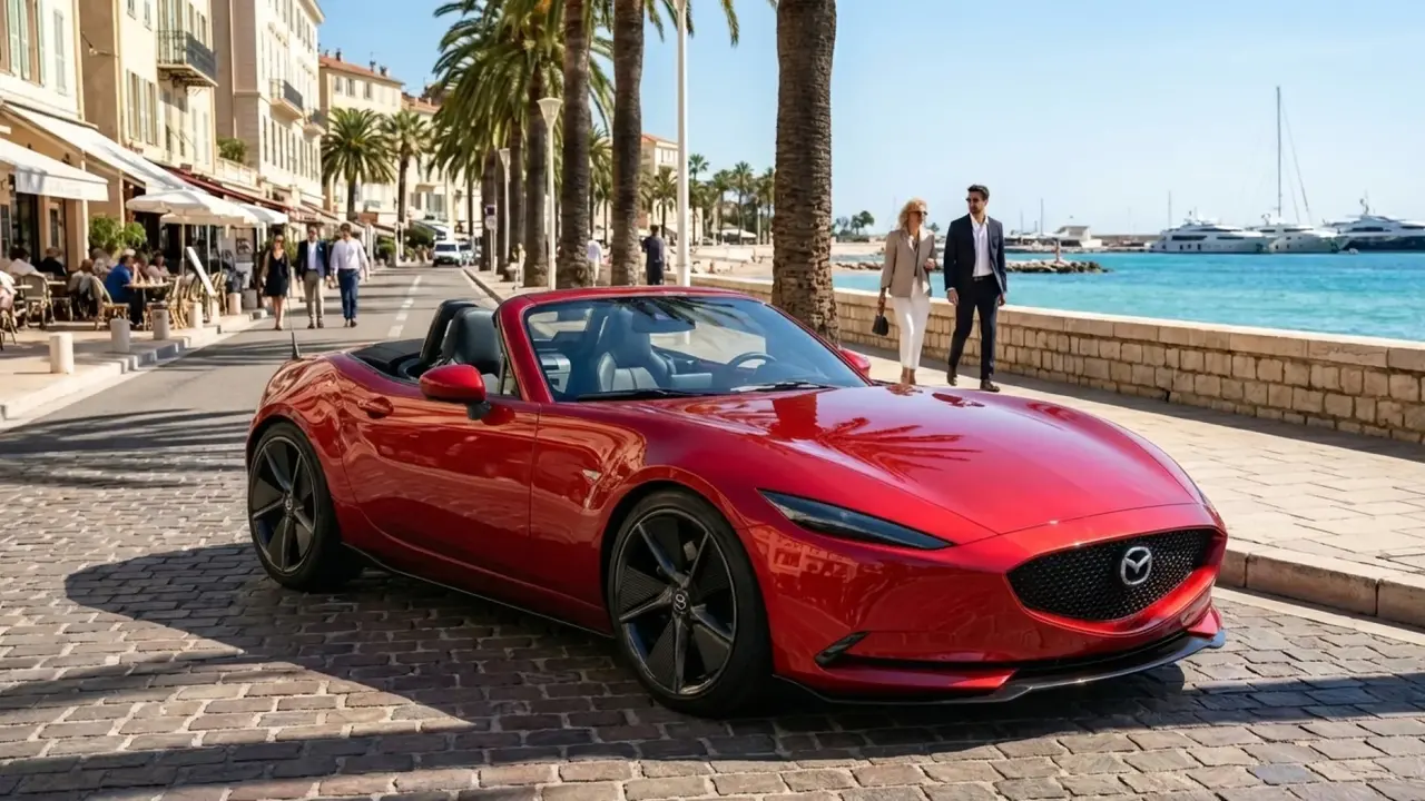 مازدا MX-5 NE 2027 الجديدة: صرخة الحرية التناظرية الأخيرة في صحراء الرقمية – كل ما ندركه عن هذه الأيقونة القادمة